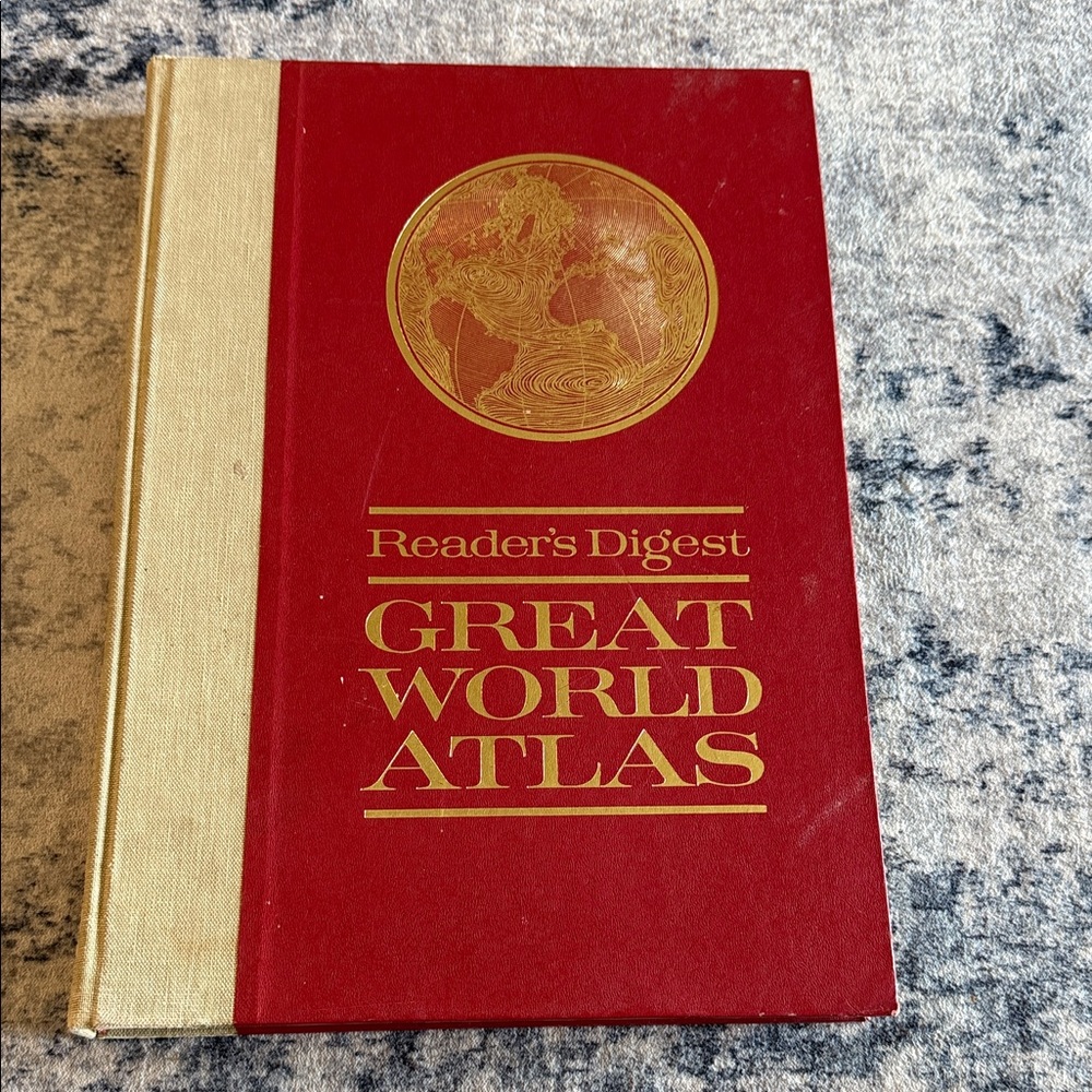 Reader's Digest Great World Atlas 1963 First Edition